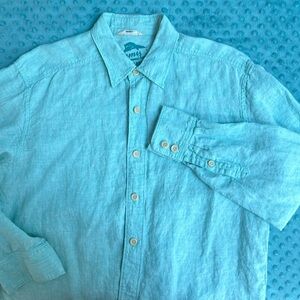 Tommy Bahama. Size M. 100% Linen. Men’s Shirt.